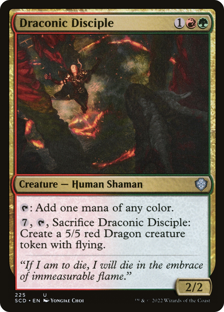 Draconic Disciple [Starter Commander Decks] | Black Swamp Games