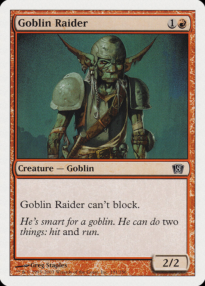 Goblin Raider [Eighth Edition] | Black Swamp Games