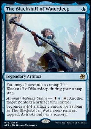 The Blackstaff of Waterdeep (Promo Pack) [Dungeons & Dragons: Adventures in the Forgotten Realms Promos] | Black Swamp Games