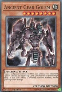 Ancient Gear Golem [LED2-EN034] Common | Black Swamp Games