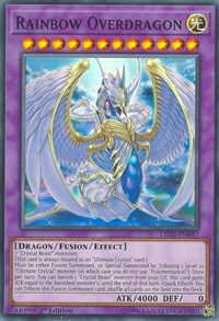 Rainbow Overdragon [LED2-EN037] Super Rare | Black Swamp Games