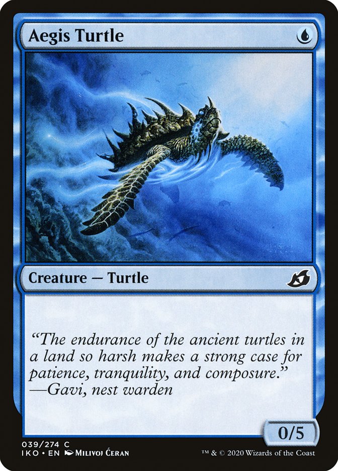 Aegis Turtle [Ikoria: Lair of Behemoths] | Black Swamp Games