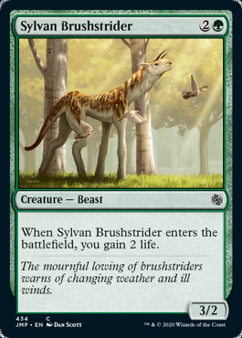 Sylvan Brushstrider [Jumpstart] | Black Swamp Games