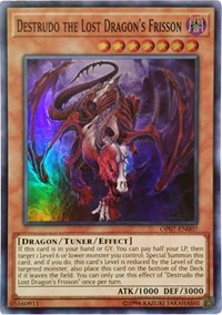 Destrudo the Lost Dragon's Frisson [OP07-EN007] Super Rare | Black Swamp Games