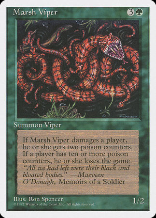 Marsh Viper [Fourth Edition] | Black Swamp Games