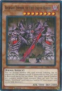 Archfiend Emperor, the First Lord of Horror [SR06-EN007] Common | Black Swamp Games