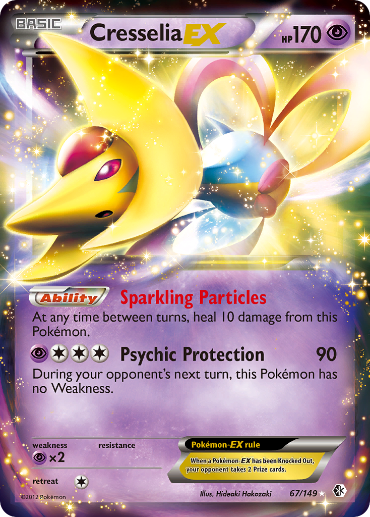 Cresselia EX (67/149) [Black & White: Boundaries Crossed] | Black Swamp Games