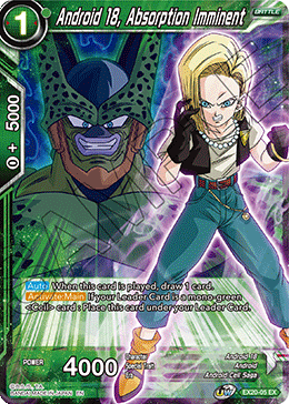 Android 18, Absorption Imminent (EX20-05) [Ultimate Deck 2022] | Black Swamp Games