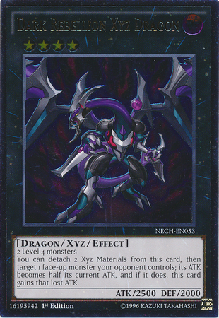 Dark Rebellion Xyz Dragon [NECH-EN053] Ultimate Rare | Black Swamp Games