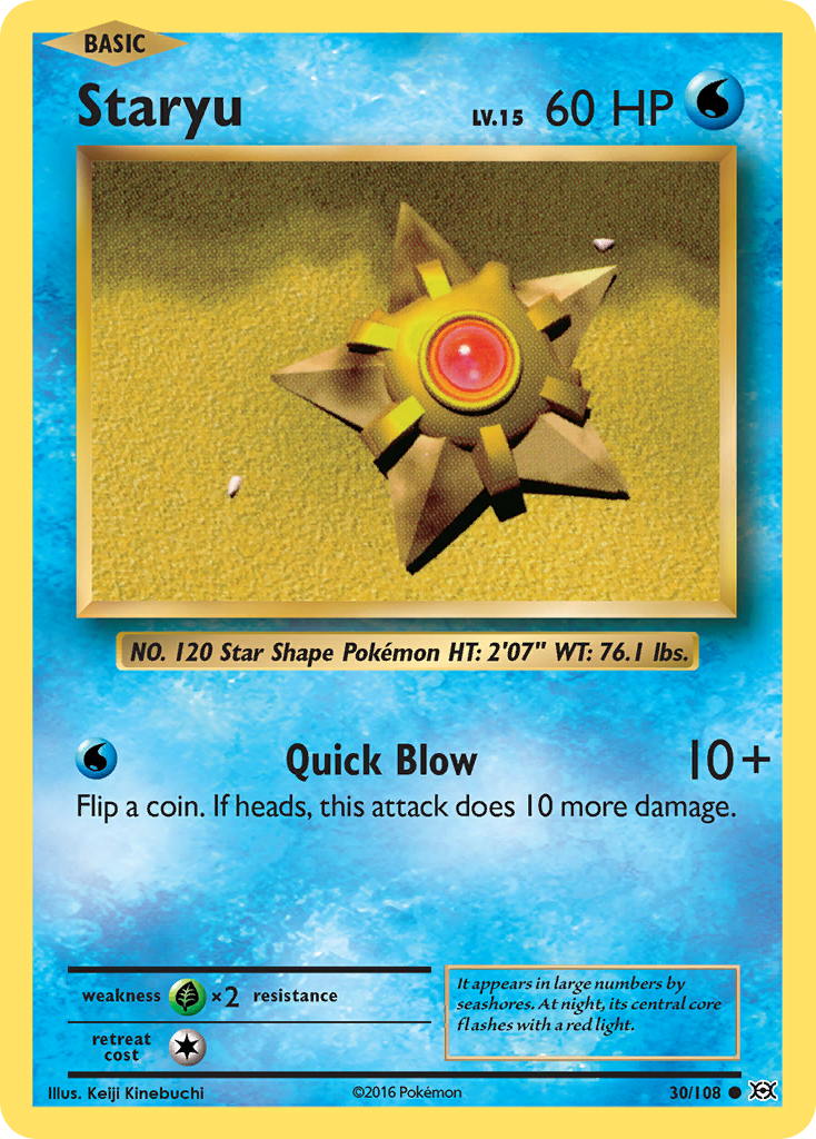 Staryu (30/108) [XY: Evolutions] | Black Swamp Games