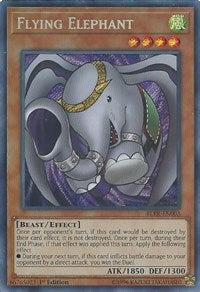 Flying Elephant [BLRR-EN003] Secret Rare | Black Swamp Games