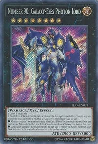 Number 90: Galaxy-Eyes Photon Lord [BLRR-EN033] Secret Rare | Black Swamp Games