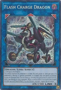 Flash Charge Dragon [BLRR-EN045] Secret Rare | Black Swamp Games
