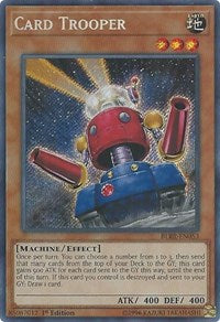 Card Trooper [BLRR-EN053] Secret Rare | Black Swamp Games