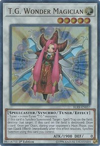 T.G. Wonder Magician [BLRR-EN057] Ultra Rare | Black Swamp Games