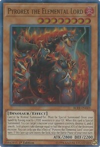 Pyrorex the Elemental Lord [BLRR-EN069] Ultra Rare | Black Swamp Games