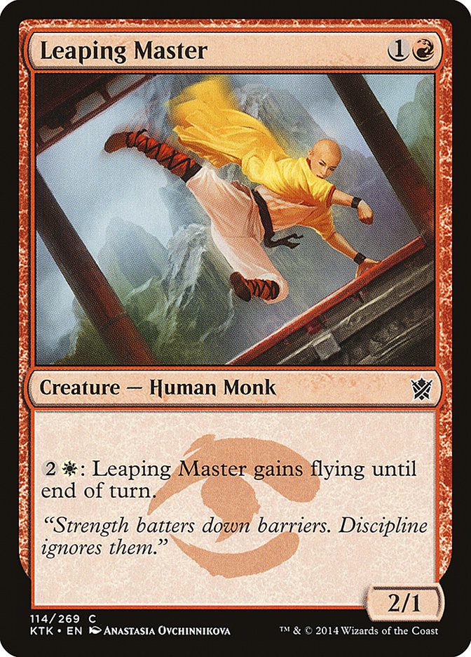 Leaping Master [Khans of Tarkir] | Black Swamp Games