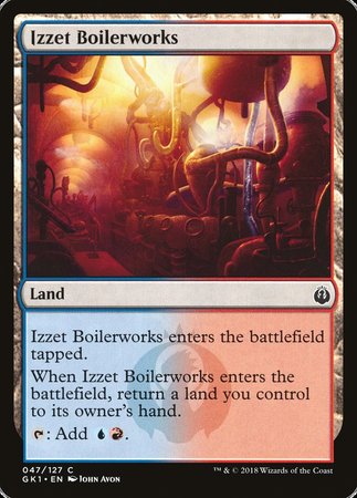 Izzet Boilerworks [GRN Guild Kit] | Black Swamp Games