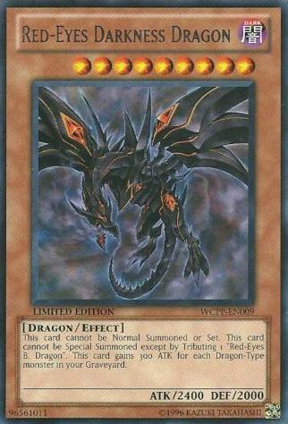 Red-Eyes Darkness Dragon [WCPP-EN009] Rare | Black Swamp Games