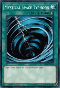 Mystical Space Typhoon [YS18-EN026] Common | Black Swamp Games