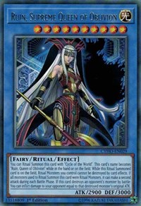 Ruin, Supreme Queen of Oblivion [CYHO-EN029] Rare | Black Swamp Games