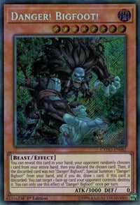 Danger! Bigfoot! [CYHO-EN082] Secret Rare | Black Swamp Games