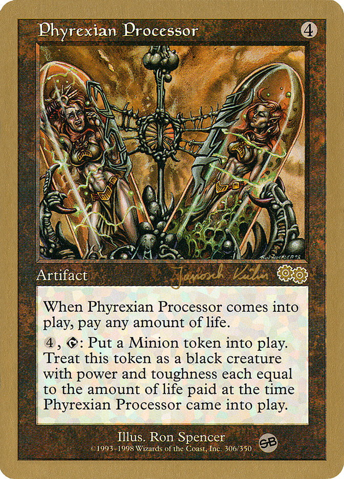 Phyrexian Processor (Janosch Kuhn) (SB) [World Championship Decks 2000] | Black Swamp Games