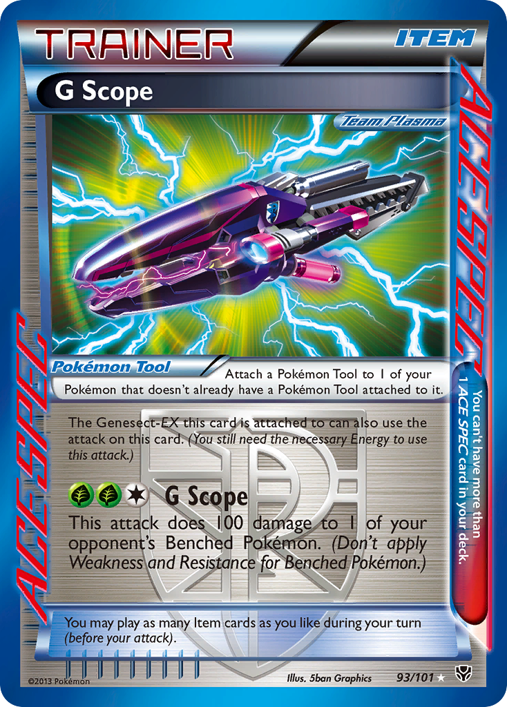 G Scope (93/101) [Black & White: Plasma Blast] | Black Swamp Games