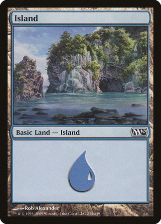 Island (234) [Magic 2010] | Black Swamp Games