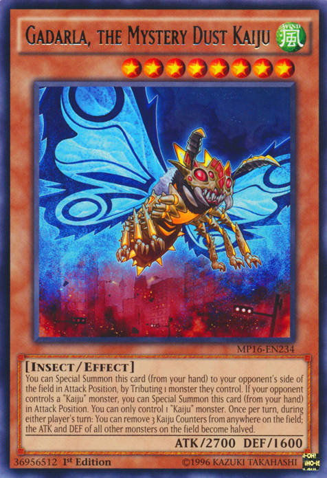 Gadarla, the Mystery Dust Kaiju [MP16-EN234] Rare | Black Swamp Games