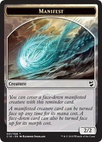 Manifest // Angel Double-sided Token [Commander 2018] | Black Swamp Games