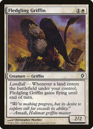 Fledgling Griffin [Worldwake] | Black Swamp Games