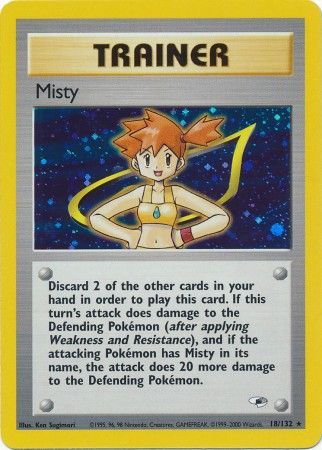 Misty (18/132) [Gym Heroes Unlimited] | Black Swamp Games