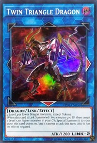 Twin Triangle Dragon [OP08-EN006] Super Rare | Black Swamp Games