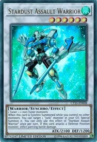 Stardust Assault Warrior [CT15-EN008] Ultra Rare | Black Swamp Games