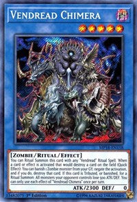 Vendread Chimera [MP18-EN158] Secret Rare | Black Swamp Games