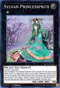 Sylvan Princessprite [MP18-EN026] Super Rare | Black Swamp Games