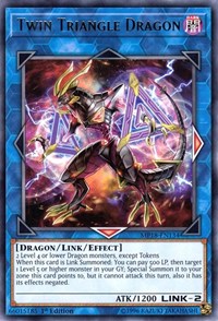 Twin Triangle Dragon [MP18-EN134] Rare | Black Swamp Games