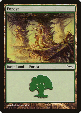 Forest (304) [Mirrodin] | Black Swamp Games