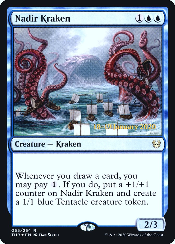 Nadir Kraken [Theros Beyond Death Prerelease Promos] | Black Swamp Games