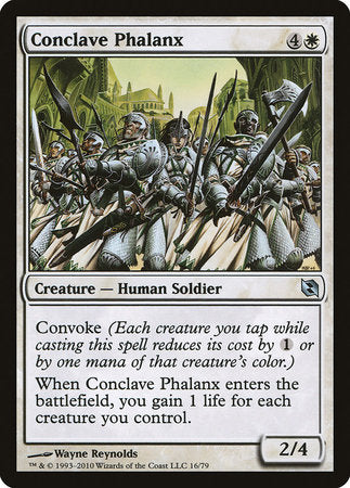 Conclave Phalanx [Duel Decks: Elspeth vs. Tezzeret] | Black Swamp Games