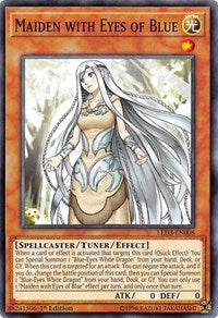 Maiden with Eyes of Blue [LED3-EN008] Common | Black Swamp Games