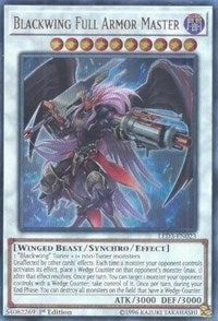 Blackwing Full Armor Master [LED3-EN023] Ultra Rare | Black Swamp Games