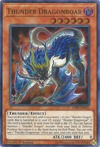 Thunder Dragonroar [SOFU-EN021] Ultra Rare | Black Swamp Games