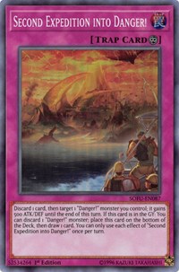 Second Expedition into Danger! [SOFU-EN087] Super Rare | Black Swamp Games