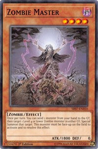 Zombie Master [SR07-EN010] Common | Black Swamp Games