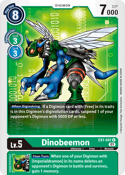 Dinobeemon [EX1-041] [Classic Collection] | Black Swamp Games