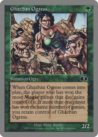 Ghazban Ogress [Unglued] | Black Swamp Games