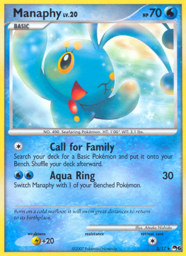 Manaphy (3/17) [POP Series 6] | Black Swamp Games