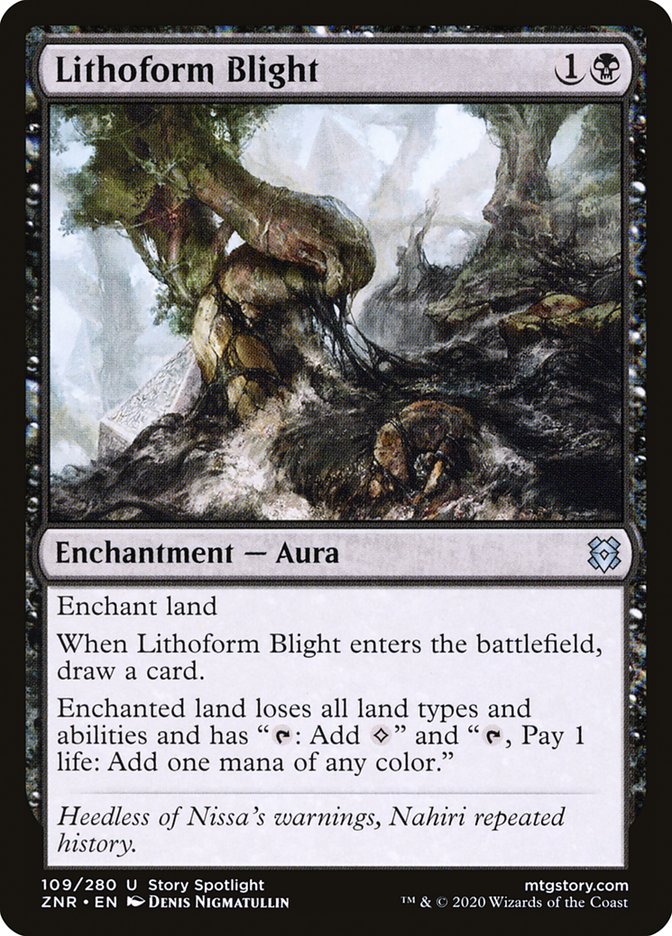 Lithoform Blight [Zendikar Rising] | Black Swamp Games